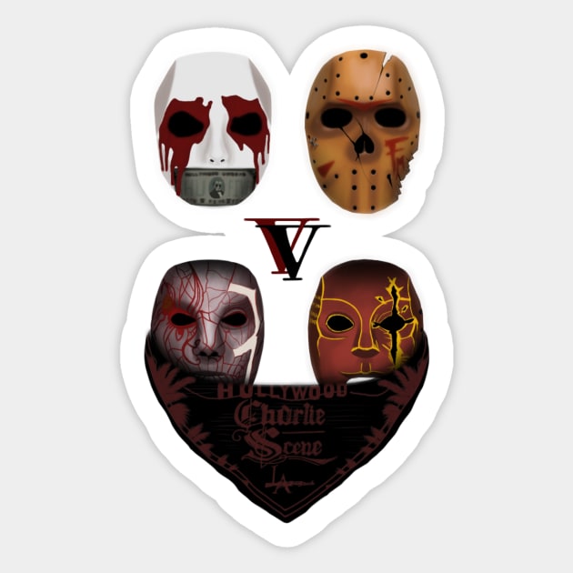 Hollywood undead custom masks Sticker by FampiL